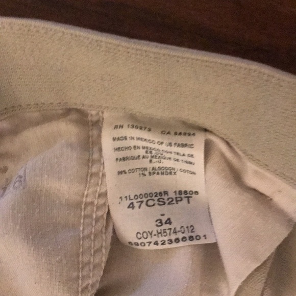 Wrangler comfort solutions series men’s khaki shorts Size 34 in good condition - Picture 13 of 16